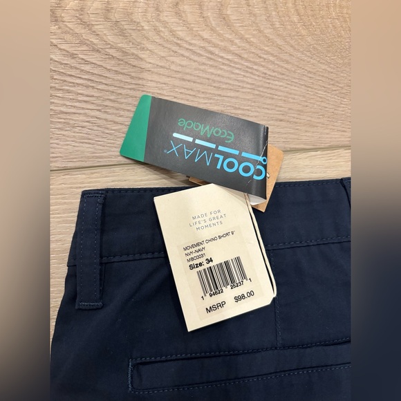 NWT Faherty Deep Navy Flat Front Shorts 9” - Picture 3 of 3